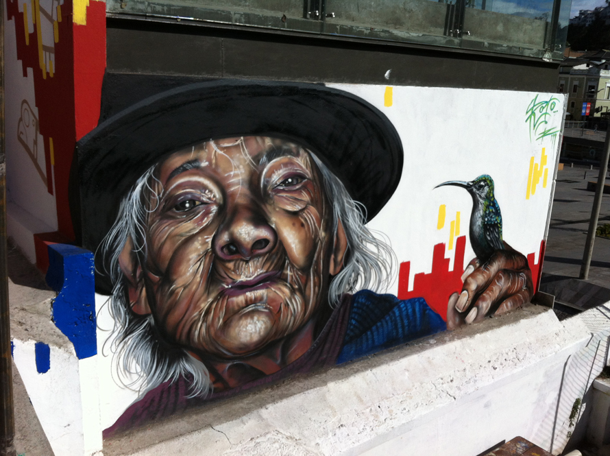 Mural Transito Amaguaña
